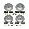 thumbnail image 2 of Power Stop Front and Rear Euro-Stop ECE-R90 Certified Brake Pad and Rotor Kit ESK4455, 2 of 5