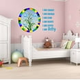 thumbnail image 3 of Inspirational Wall Decal I Am Smart I Am Unique I Am Kind I Am Brave I Am Loved Love Inspirational Decal Vibrant Quote Bedroom Decoration - Size: 10 In X 7 In, 3 of 5