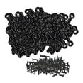 thumbnail image 2 of AMLESO Metal Black Frame Turn Buttons Fixing Fasteners Photo Frame Hardware Back Clips, 2 of 8