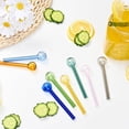 thumbnail image 4 of Verre Court 4 Pouces Réutilisable avec Brosse de Nettoyage Lave-Vaisselle Bar Parfait pour Café Jus, 4 of 9