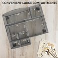 thumbnail image 2 of Eltow Paper Plate Organizer Caddy with Handles  – Utensil Holder for Plates and Cutlery, 2 of 7
