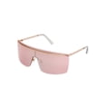 thumbnail image 2 of No Boundaries Women's Shield Pink Sunglasses, 2 of 3