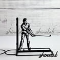 thumbnail image 2 of Shinelab Hummingbird Metal Bookends Bird Pet Name Bookend, Animal Desk Bookshelf Decor 5549, 2 of 3