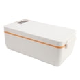 thumbnail image 1 of Cordless Electric Lunch Box, 1L Capacity Quick Heated Lunch Boxes, USB Rechargeable Cordless Heated Lunch Box Portable Food Warmer Self Heating Box for Outdoor, Stainless Steel, 1 of 7