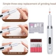 thumbnail image 3 of Electric nail file, nail remover, nail polishing and cuticle remover, for home and commercial use, 3 of 8