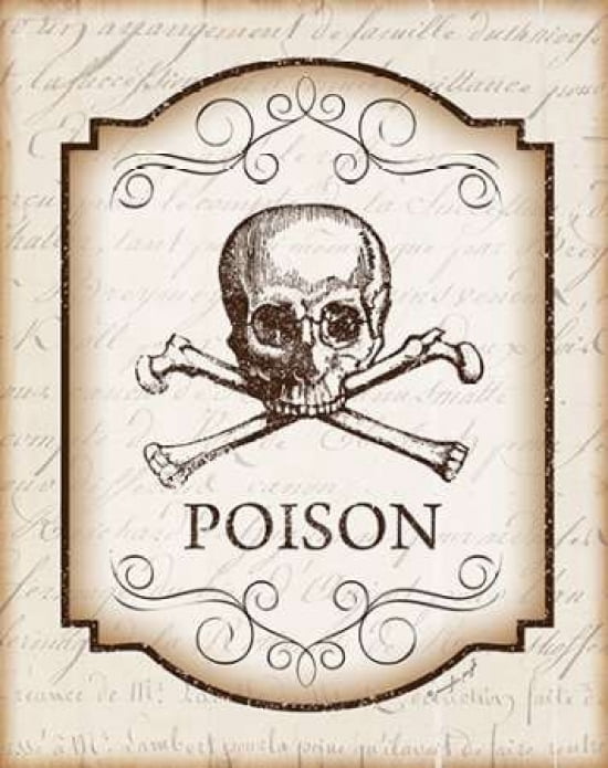 Poison Canvas Art -