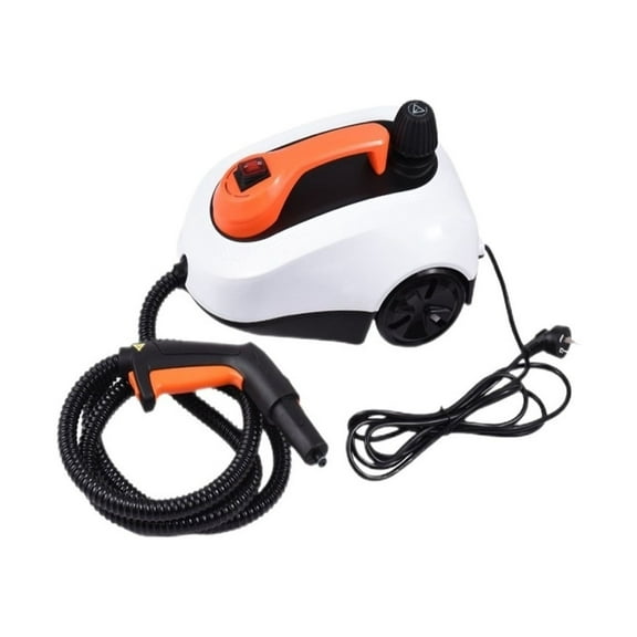 1800W Steam Cleaner With 14 Accessories, Household Electric Steamer 1.6L Rolling Cleaning Machine For Floor Window Carpet Car ,Powerful Steam