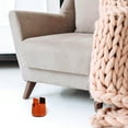 thumbnail image 2 of FELTECHELECTR Adjustable Furniture Heightening Pad Furniture Riser Brown Plastic 1Set, 2 of 6