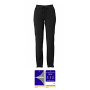 Scrubstar Performance Women’s Antimicrobial Drawstring Cargo Straight Leg Scrub Pant, Sizes XS–3XL