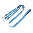 thumbnail image 2 of Correa de Nailon de 3 para Perro, Correa triple Ajustable para caminar, Abrenamiento, Perros Pequeños y Medianos, Acolchado, 2 of 7