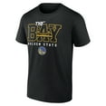 thumbnail image 2 of Men's  Black Golden State Warriors Core Hometown Launch T-Shirt, 2 of 3