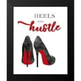 thumbnail image 2 of Carpentieri, Natalie 12x14 Black Modern Framed Museum Art Print Titled - Red Heels and Hustle, 2 of 5