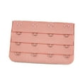thumbnail image 1 of pitrice Extension Bretelle Soutien-Gorge Rallonges Boucle 4 Crochets Respirant Accessoires Pratiques Réglable Remplacement 3 Rangées sous-Vêtements Rose Vif, 1 of 5