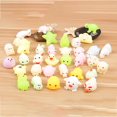 thumbnail image 1 of Pelotas antiestrés de juguete blando, lindos mochi, juguetes blandos para apretar con forma de gato, divertidos y curativos para niños, juguete kawaii para aliviar el estrés, decoración, 1 of 5