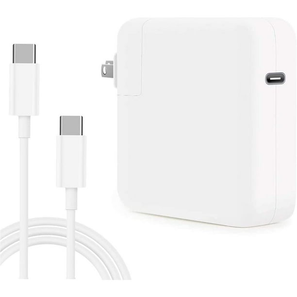 Chargeur 96W USB-c chargeur adaptateur secteur pour USB-C MacBook Pro 16 15  14 13 pouces, MacBook Air 13 pouces 2021 2020 2019 2018, nouvel iPad Pro 