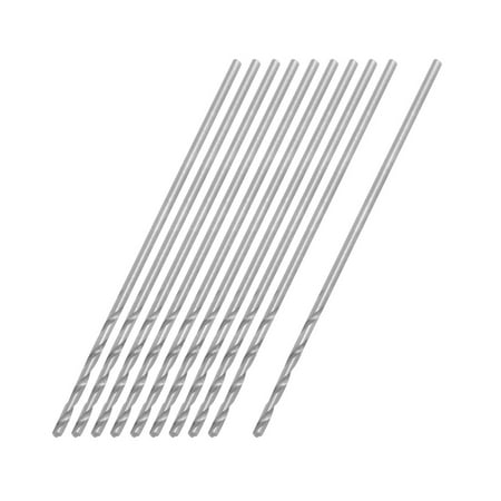 

High Speed Steel 0.75mm Dia Twist Drill Bit 10 Pcs