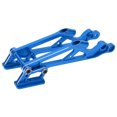 thumbnail image 2 of Rear Wing Mount Set, Metal Rear Wing Mount Set Aluminum Alloy Material Bend Prevention  For Arrma Vehicles Blue, 2 of 8