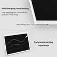 thumbnail image 3 of Mixfeer 16 Inch LCD Writing Tablet Portable USB Rechargeable Drawing Board White, 3 of 7