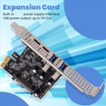 thumbnail image 4 of 2X PCI Expansion Card 4-Ports (Type-C+A) USB 3.2 Expansion Card 5Gbps High Speed Hub Driver-Free for Desktop Computer, 4 of 8