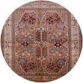 thumbnail image 1 of Ahgly Company Indoor Round Mid-Century Modern Light Copper Gold Oriental Area Rugs, 4' Round, 1 of 6
