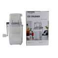 thumbnail image 3 of Yucurem Hand-cranked Ice Crusher Household Ice Breaker Ice Maker for Home Use Kitchen Essentials (White), 3 of 9