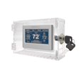 thumbnail image 1 of Universal Thermostat Lock Box With Key,clear Large Thermostat Guard For Thermostat On Wall,thermostat Guard,thermostat Cover, 1 of 1