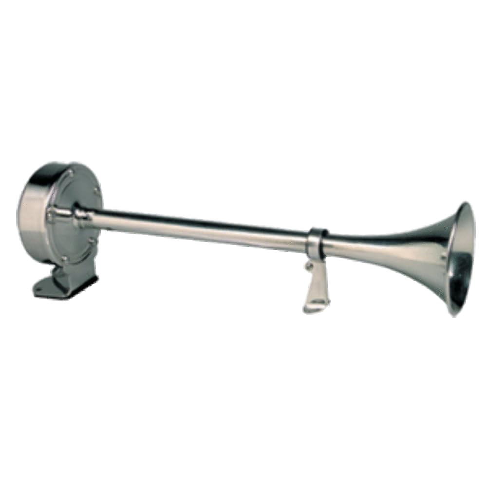 Ongaro Deluxe SS Single Trumpet Horn - 24V