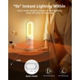 thumbnail image 3 of ABCISI Rechargeable Motion Sensor Night Light, 2-in-1 Portable LED Night Light, Flashlight with Dusk to Dawn Sensor for Bedroom, Bathroom, Baby Nursery, Toilet, Reading, Camping (Warm White, 2 Pack), 3 of 8