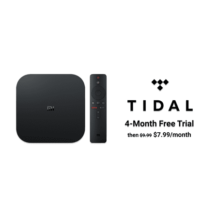 Xiaomi Mi Box S 4K HDR Android TV + TIDAL Premium 4-MONTH Free Trial_ _