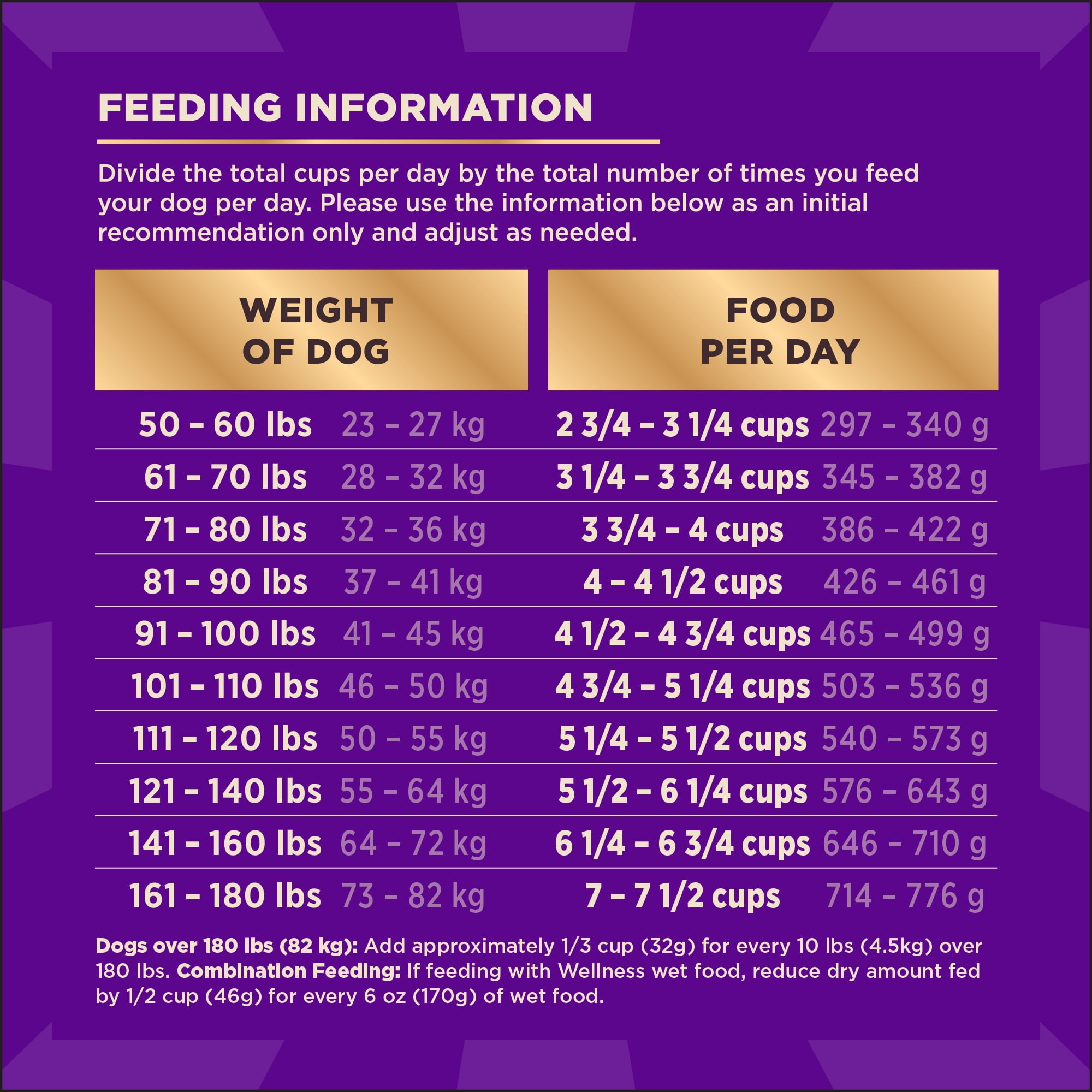 Wellness CORE+ Large Breed Adult Dry Dog Food with Freeze Dried Pieces, Wholesome Grain Kibble+, Natural, High Protein, Chicken and Turkey Recipe, 20 lb Bag