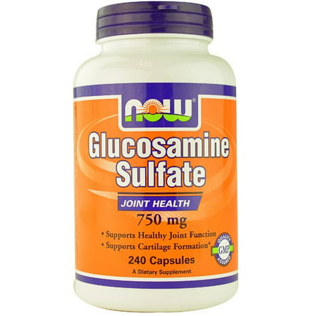 NOW Foods Glucosamine Sulfate conjointe Santé, 750mg, 240 Ct