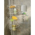 thumbnail image 3 of iDesign Forma Brushed Stainless Steel Squeegee with Suction Storage Hook - 12" x 8", 3 of 3