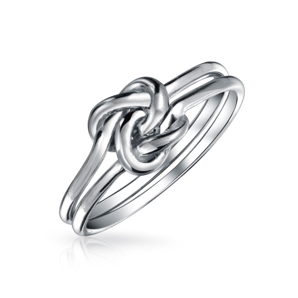 Princess Kylie 925 Sterling Silver Shiny Celtic Cross Ring