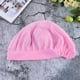 thumbnail image 5 of WORGEOUS Exquisita gorra de algodón, útil para prevenir la pérdida de cabello, protector de cabeza transpirable para uso diario en el hogar (ala ancha y elástica, rosa), 5 of 7