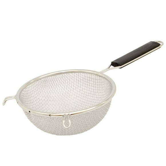 Browne Stainless Steel Fine Single-Mesh Strainer, 10.25 in Bowl