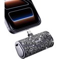 thumbnail image 1 of TEMOGU-Portable Charger for iPhone, 5000mAh Wireless Portable Charger USB C Mini Power Bank with Diamond, 22.5W Fast Battery Pack Power Bank for iPhone 15/16/17 Series, Samsung & Android Series, Blac, 1 of 4