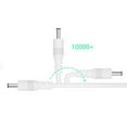 thumbnail image 4 of 2 Pcs Cordon d'Alimentation DC 5V 9V 12V Câble d'Alimentation USB vers DC Cordon de Chargement avec 8 Adaptateurs, 4 of 9