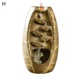 thumbnail image 2 of Gwong Decoración hogareña Cascada Adorno de incienso de incienso Backflow para aprender Yoga de trabajo Gwong 21054592, 2 of 7