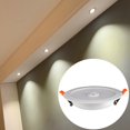 thumbnail image 3 of Yosoo 12W AC85-265V LED Ceiling Light Downlight Human Body Sensor Recessed Lamp for Home Indoor,Downlight, Ceiling Downlight, 3 of 6