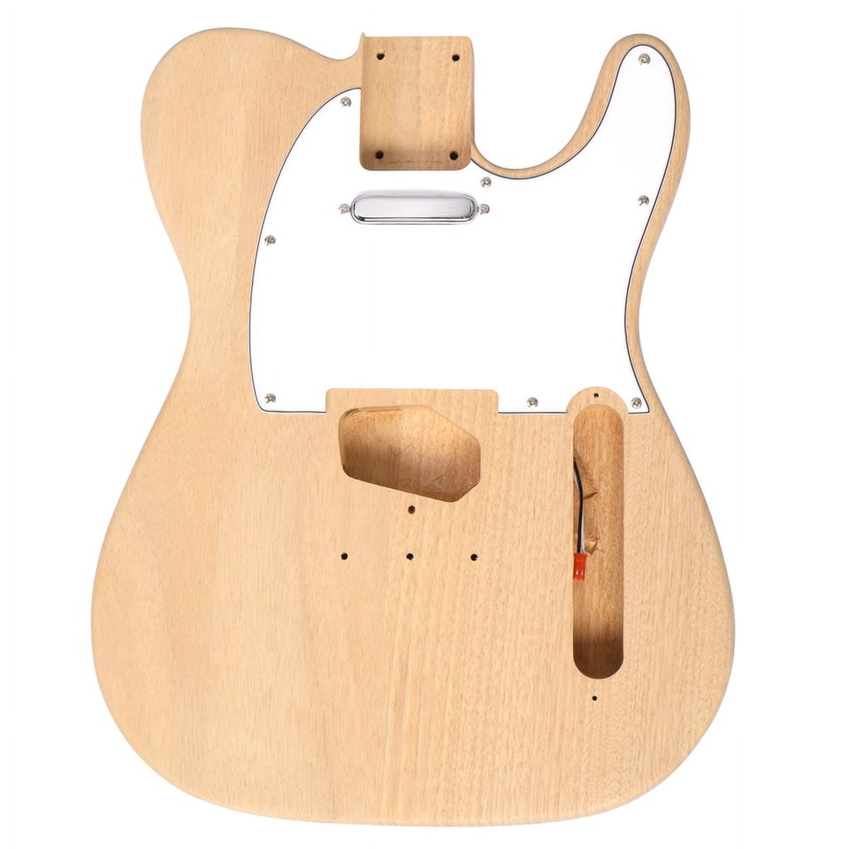 DIY 6 String TL Style Guitar Kits with Mahogany Body, Maple Neck and Accessories