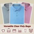 thumbnail image 2 of MODANU 50 Pcs Cellophane Bags, Clear Poly Bags, Resealable Self-Sealing Plastic Bags for Packaging Shirts, Clothing, Party Favors (14 x 20inch), 2 of 7