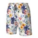 thumbnail image 4 of Fotbe Lilies Flowers Trajes de Baño Estampados para Hombre, Shorts de Verano de Secado Rápido, Ropa de Playa, Bañadores-Medium, 4 of 6