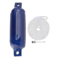thumbnail image 2 of Guardabarros para barcos Muelle marino con pasador inflable con cuerda de 2M 6x20in inflable Cuerda Blanca Azul Zulema defensas para barcos, 2 of 8