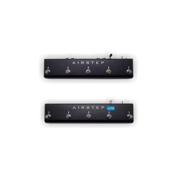 XSONIC Airstep Combo Smart Multi Controller con MIDI, HID, 10 footswitch, 2 Expression Pedal In, 300