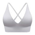 thumbnail image 4 of hotojiny Sports Bras for Women V Neck Adjustable Spaghetti Strap Wireless Bras No Underwire Seamless Bralettes Workout Yoga Bra, 4 of 4