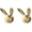 Large-Gold, variant on RVKXHD 2 Pack Bunny-Shaped Decorative Wall Hooks, Cute Zinc Alloy Hangers for Coats, Towel, Keys, Bag, Robes, Heavy Duty Rabbit Design Mounted Holder for Bathroom