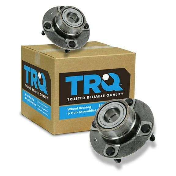 TRQ Wheel Bearing & Hub Assembly Rear Pair Set for Elantra Spectra Spectra5 NEW BHA53685 Fits select: 2003-2006 HYUNDAI ELANTRA, 2006-2009 KIA SPECTRA