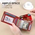thumbnail image 2 of Billetera RUNBOX Money Clip Slim con bloqueo RFID, 11 tarjetas, 2 of 5