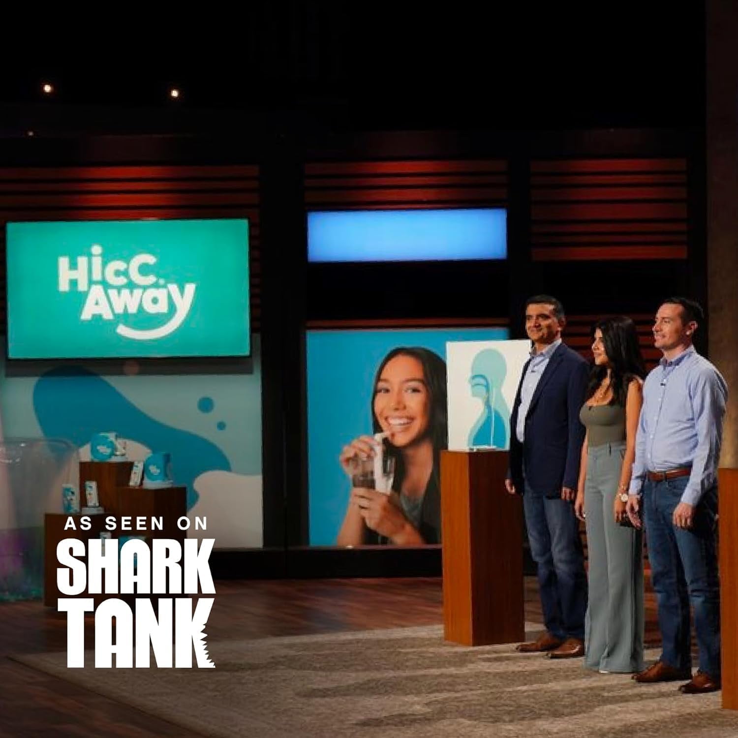HICCAWAY Hiccup Straw - Stops Hiccups Naturally & Fast - As Seen On Shark Tank - Clinically Proven Relief for All Ages, Children & Adults - Safe, Lightweight, & Reusable VERI PERI 1 Pack