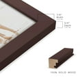 thumbnail image 3 of Modern 8 in. x 10 in. Brown Picture Frame (Set of 2), 3 of 8